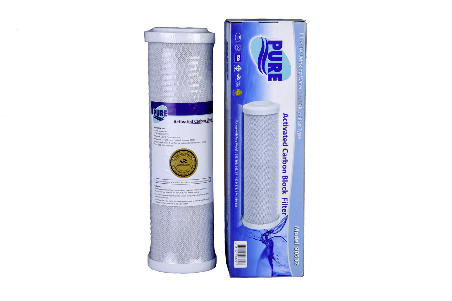 Active Carbon Block Filter (532) Pure Water Purifiers